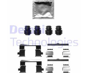 Kit de accesorios, pastillas de frenos DELPHI LX0697