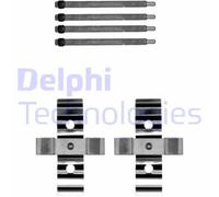 Kit de accesorios, pastillas de frenos DELPHI LX0702