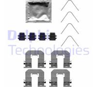 DELPHI LX0716 Kit de accesorios, pastillas de frenos