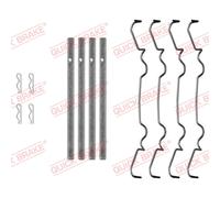 KIT DE MONTAJE DE PASTILLAS DE FRENO 109-0069 QUICK BRAKE para FORD IVECO