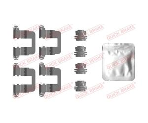 Kit de accesorios, pastillas de frenos QUICK BRAKE 109-0106
