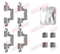 Kit de accesorios, pastillas de frenos QUICK BRAKE 109-0129