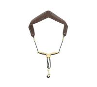 Kit de Accesorios saxofón Correa Para Saxofón, Cuello, Saxo, Hombro, Banda Para El Cuello, Correas Ajustables, Arnés, Accesorios De Metal Alto, Cordón A Presión (Color : Brown)