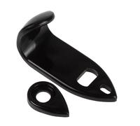 Kit de Accesorios saxofón Reposapiés Grande ABS Negro Para Saxofón Alto, Accesorios De Instrumentos Musicales De Viento De Madera, 2 Uds.