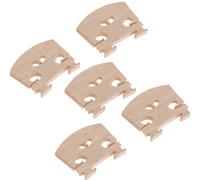 Kit de accesorios violín 4/4 Código de violín Puente Material de arce 5PCS Conjunto de accesorios para instrumentos de violín