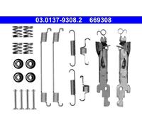 Kit de accesorios, zapata de freno ATE 03.0137-9308.2 para OE 000 7487 V001