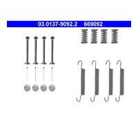 Kit de accesorios, zapatas de freno ATE 03.0137-9092.2