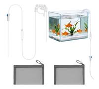 Kit de aclimatación por de 1 a 2 gotas/segundo, ajustable, reduce el | Sistema de aclimatación por goteo para laboratorio, aula, oficina, hogar, tienda, plantas de coral marino