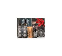 Kit de acondicionador Ultimate Beard Care: kit de cuidado de barba para hombres que suaviza, alisa y alivia la picaz n de la barba. Contiene jab