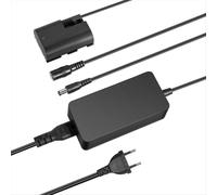 Kit de acoplador de batería ficticia de repuesto de 8 V y 3 A con acoplador de CC y enchufe de la UE