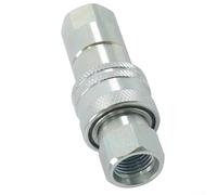 Kit de acoplador rápido hidráulico para tractores - AW32184 macho y LVA16843 juego de conectores hembra, núcleo de válvula de acero inoxidable 304, clasificación de presión de 35 MPa, IP68 impermeable