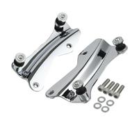 Kit de Acoplamiento Compatible with portaequipajes y Respaldo Motocicleta Compatible con Harle Touring Road King Glide Electra 2009-2024(Gold)