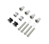 Kit de Acoplamiento para alforjas y portaequipajes Sissy Bar para Motocicletas para Softail Low Rider Sport Glide Fat Street Bob 2018-2023