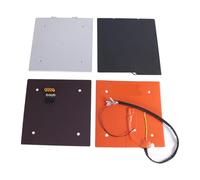 Kit de actualización Cama calefactable Aluminio 8 mm for Cualquier Placa construcción Almohadilla térmica Silicona Cubic Kobra S1/S1C 110 V/220 V for impresión 3D(Full Kit,110V)