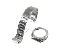 Kit de actualización de acero inoxidable y metal compatible con Casio GA-2100/2110/GM-21000(Silver kit,For GA-2100/2110/B2100)