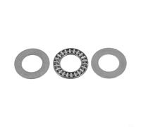Kit de actualización de dirección para tractor de césped Craftsman LTS1500 LTS2000 YT3000, junta de metal de repuesto para reducir la fricción y mejorar el control de giro de precisión (1 juego)