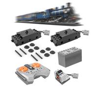 Kit de actualización de motor y control remoto para Lego 21344 Orient Express, sistema de actualización de motor motorizado con velocidad ajustable (sin modelos) (21344 Power Pack versión profesional)