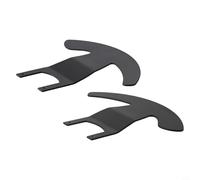 Kit de actualización de palanca de cambios de aleación de aluminio para volante Logitech G25 G27 de 14 pulgadas, negro, resistente, 2 mm de grosor, fácil montaje, accesorios para simulador de carreras