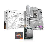 Kit de actualización Memory PC Bundle Ryzen 7 7800X3D 8X 4.2 GHz procesador, placa base GIGABYTE X870 AORUS Elite WIFI7 Ice, be quiet! Dark Rock 5 (ensamblado in ctualización de BIOS + control de
