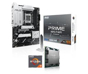 Kit de actualización Ryzen 7 9700X 8X 3.8 GHz, placa base ASUS Prime X870-P WiFi, be quiet! Pure Rock Slim 2 (ensamblado con actualización de BIOS + comprobación de funcionamiento incluido)