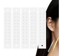 Kit de Acupuntura con Semillas para las Orejas - Adhesivos Desechables de Acupuntura para las Orejas, Fáciles de Usar, para Equilibrio y Relajación | Incluye Sonda y Pinzas para Principi White-100pcs