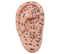 Kit de acupuntura de semillas de orejas Kit de siembra de oído suave que incluye modelo de oído, parche de oreja, pinza, pluma de sonda, libro de orejas, imagen, acupuntura de las semillas de oído d