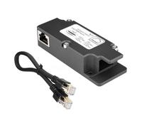 Kit de Adaptador de Cable Ethernet, el Kit de Adaptador Ethernet Satelital Utiliza Cable Dishy para Adaptador RJ45, Configuración de Pines T568B, 10, 100, 1000 MB/s con Inyector