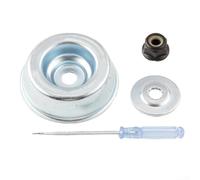Kit de adaptador de hoja de cortacésped de 4 piezas para herramientas de jardín, hecho de material de aleación para un uso prolongado, se adapta a varias recortadoras y cortacéspedes para mejorar la
