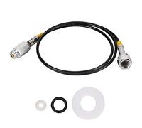 Kit de adaptador de manguera para soda de CO2 con rosca CGA320 de 1,7 m, adaptador externo de manguera de CO2 para cilindro de agua con gas, manguera de llenado de CO2 duradera de