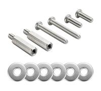 Kit de adaptador de tornillo VESA, soporte de fijación W6 W7 W8 para montaje en pared e instalación de TV, compatible con TV LCD Sony Bravia