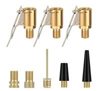 Kit de adaptador de válvula multifuncional, adaptador para bomba Bosch Easy, piezas de repuesto para la bomba Bosch Easy, adaptador de válvula francesa, aguja de bola y bomba de aire, accesorios