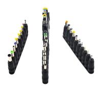Kit de adaptador universal para portátil de 34 piezas, nunca vuelvas a buscar la punta correcta | Juego de convertidor de conector de barril CC hembra a macho | para, routers, ventiladores, lámparas