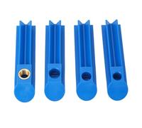 Kit de adaptadores limpiadores para inyectores de, 4 unidades, herramienta universal de lavado y limpieza de inyectores para automóviles y motocicletas, adaptador de