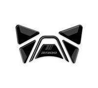 Kit de adhesivos para compartimento de objetos de resina 3D compatible con BMW R 1300 GS 2024 en adelante AST-001 (Triple Black)