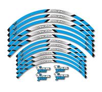 Kit De Adhesivos Reflectantes Llantas Motocicleta para Yamaha Tenere 700 XTZ 07 T7