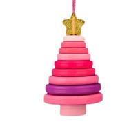 Kit de adornos hechos a mano con botones para árbol de Navidad y muñeco de nieve, decoración creativa para holiday cheer, decoración divertida para el hogar | Party Garden Lawn Porch Patio Outdoor