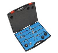 Kit De Aerógrafo Mini Sealey 10 Piezas Alimentación Por Gravedad/Succión AB936