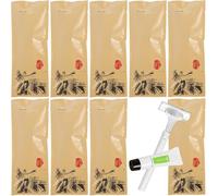 Kit de afeitadoras desechables de SPA amigables con la piel de lujo de 10Pack envuelto individualmente; Limpio e higiénico; Set de afeitado corporal manual con crema para afeitar
