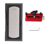 KIT DE AFILADO DE CINCEL JUEGO DE GUÍAS DE AFILADO DE PIEDRA DE AFILAR DE DOBLE CARA PARA CARPINTEROS