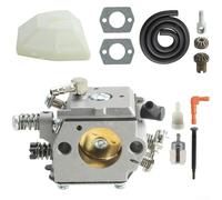 Kit de afinación de carburador compatible con modelos de motosierra Echo para CS590 CS600P CS600P y para 591 para un mantenimiento completo del sistema de combustible y aire, incluyendo carburador y