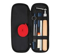 Kit de afinación de piano, 10 piezas, kit de afinación de piano, juego de herramientas de afinación profesional, llave de afinación de mango largo, silencios de goma, tenedor de tira de fieltro de