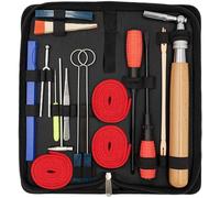 Kit de afinación de piano, herramientas profesionales de afinación de piano, incluye palanca de fieltro, silencios, tenedor, llave de afinación, tira de temperamento, accesorios de reparación de