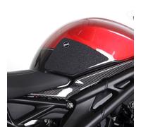 Kit de agarre de tanque R&G RACING de 2 piezas - negro Triumph Speed Triple 1200