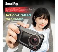 Gabbia SmallRig 6371 dedicata alla fotografia di strada per DJI Osmo Action 5 Pro / 4 / 3