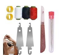 Kit De Agujas De Coser - Acero Inoxidable Grande Chas | Enhebrado Rápido Reparación Bordado Rebordear | Conjunto Agujas Para Tejer Relleno Gancho Artesanía DIY