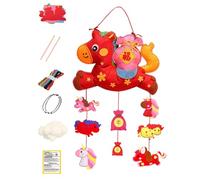 Kit de Agujas de Coser | Actividades Educativas De Manualidades Con Tema De Caballos,Set de Costura para Principiantes - Para Niño y Niña Entretenimiento Diario Cumpleaños Año Nuevo Vacaciones en el