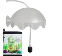 Kit De Aireación Para Acuario: Difusor De Oxígeno De Burbujas, Herramienta De Piedra De Aire Silenciosa, Protector Contra Salpicaduras De Acrílico Transparente, Unidad De Circulación De Aire S