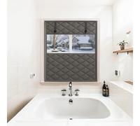 Kit de aislamiento térmico for ventanas de 50 a 45 cm (20 a 18 pulgadas), ideal for el hogar, dormitorios y salas de estar. Incluye cubierta aislante térmica.(Gray,32x55in/80x140cm)