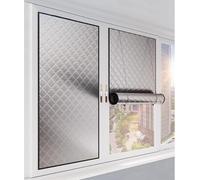 Kit de aislamiento térmico para ventanas, barrera de calor y frío de bajo consumo, reducción de ruido, reutilizable, se adapta a habitaciones de aire acondicionado y calefacción, 120 x 180 cm