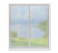 Kit de Aislamiento Térmico para Ventanas de Invierno, Lámina para Parabrisas, Cubierta de Plástico para Pasillos, Puertas y Patios(0.9x1.5 m=3x5ft)